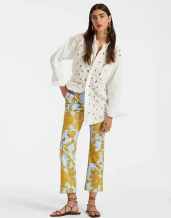 24/7 PantsTangle Light Blue in Shot Cotton