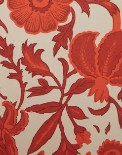 PareoDragonflower Placée Red in Silk Voile