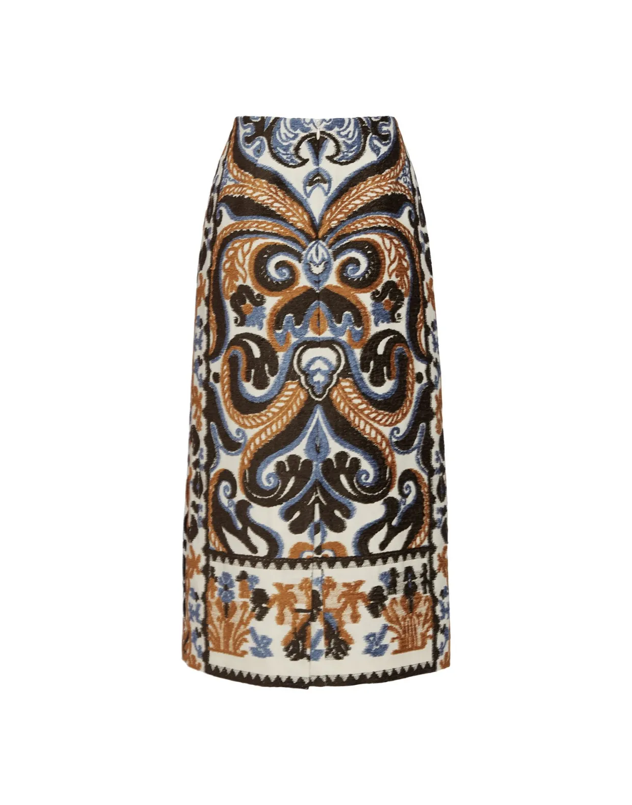 Pencil SkirtCorsini Cream in Jacquard