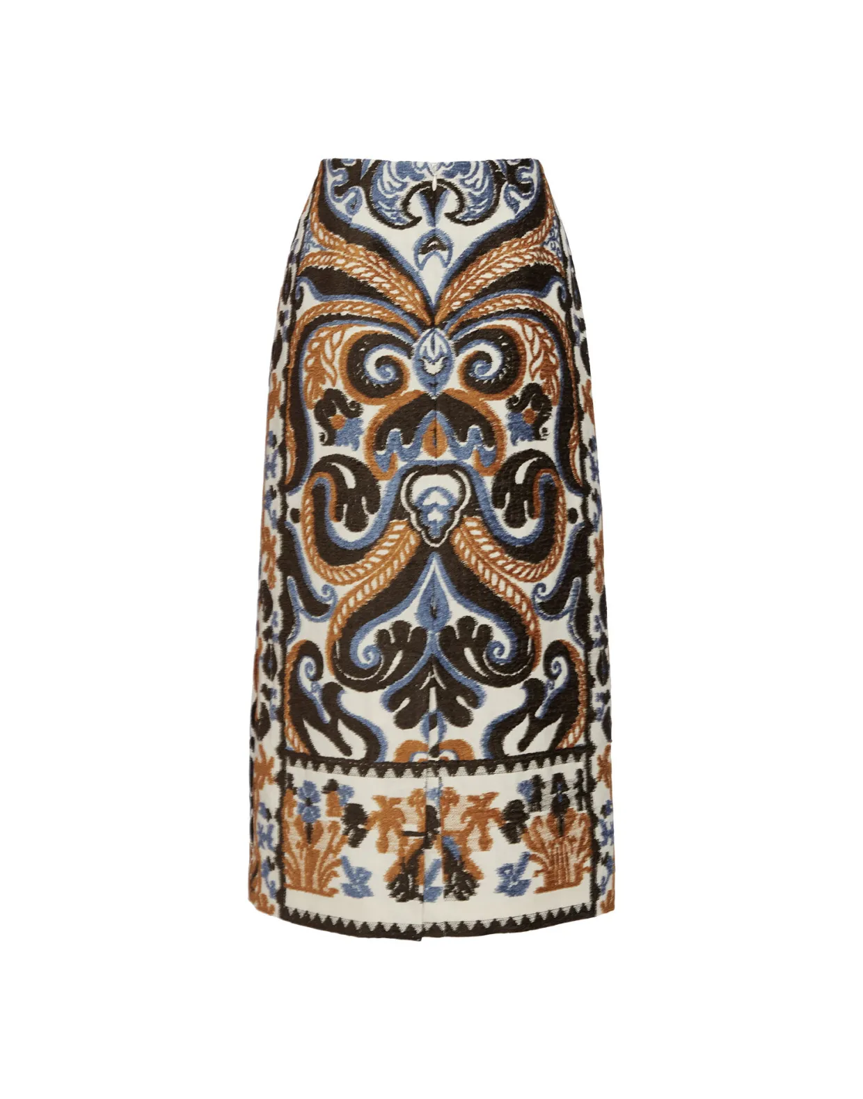 Pencil SkirtCorsini Cream in Jacquard
