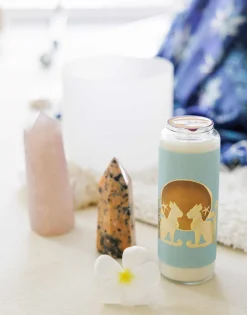 Pillar CandleBast in Glass