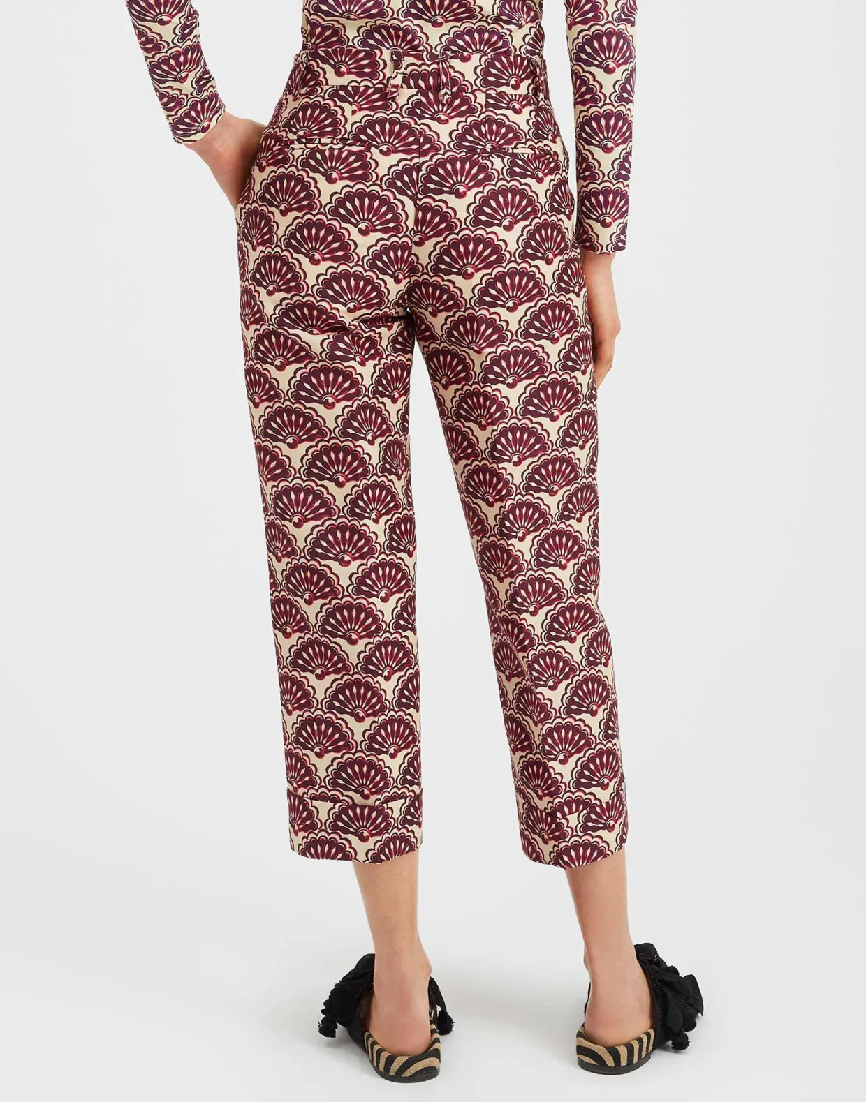 Pinocchio PantsFans Purple in Cady Wool
