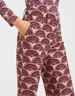 Pinocchio PantsFans Purple in Cady Wool