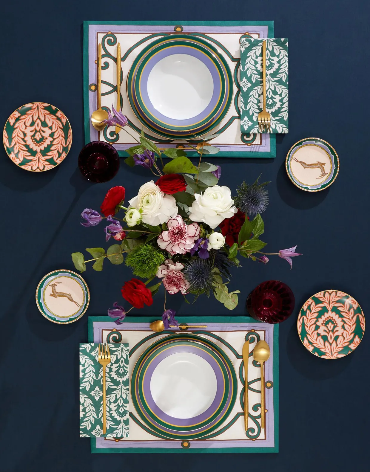 Placemat Set Of 2Cortile Ivory in Linen