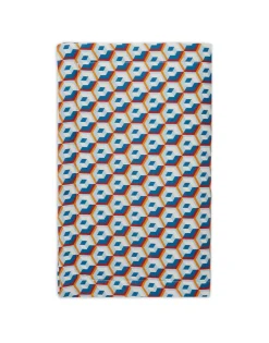 Placemat Set Of 2Cubi Blu in Linen
