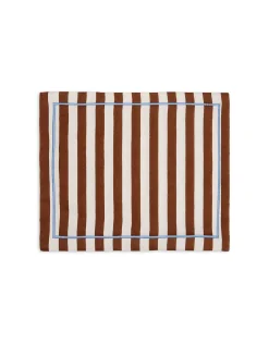 Placemat Set Of 2Riviera Cioccolato in Linen