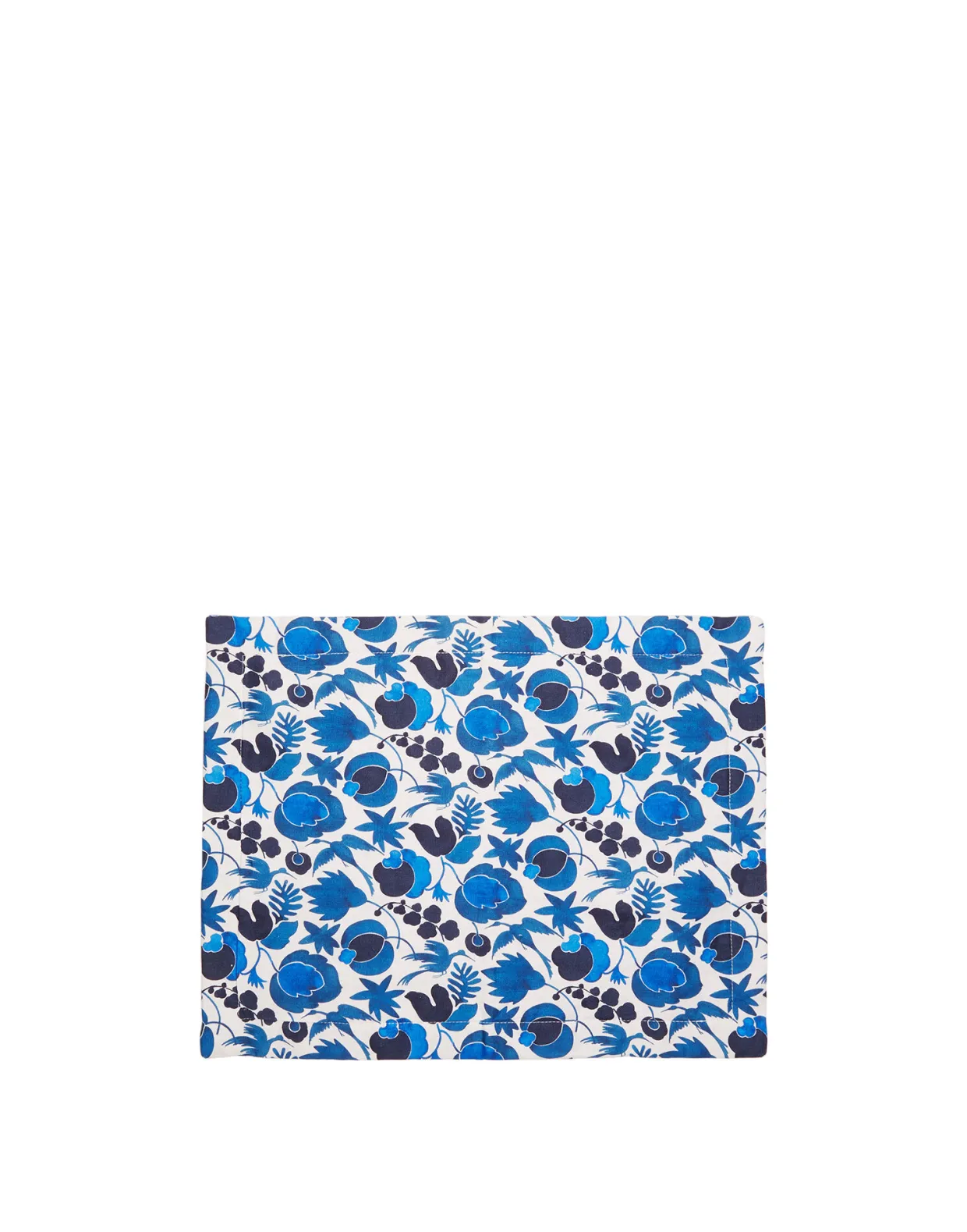 Placemat Set Of 2Wildbird Blu Small in Linen