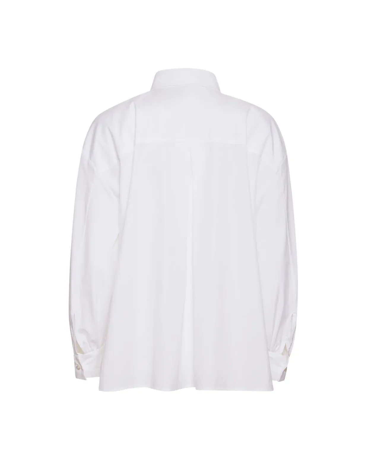 Poet ShirtSolid White in Tailor Poplin