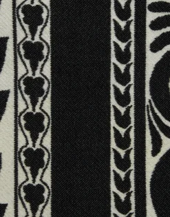 PonchoMix Tiles Black in Wool