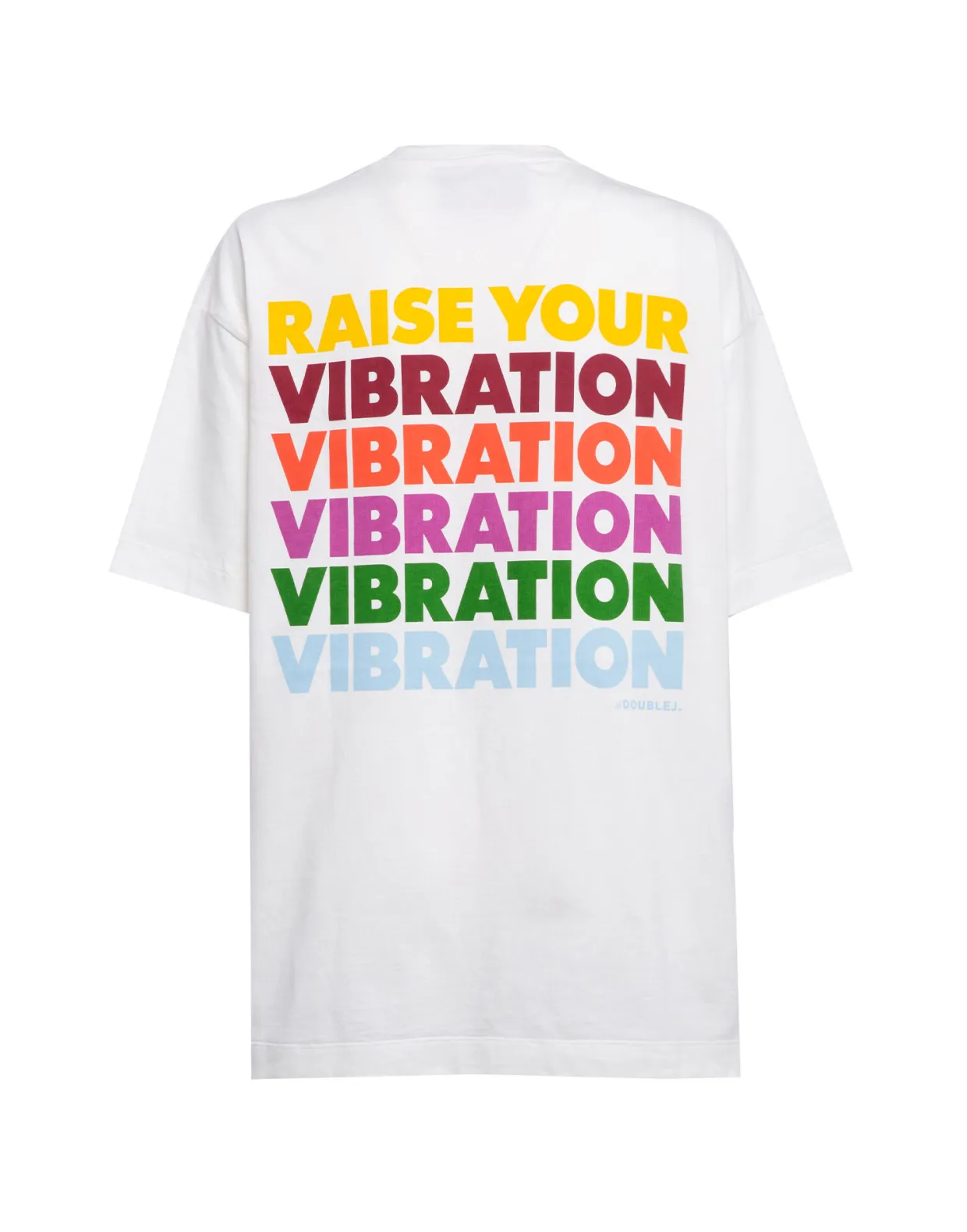 Raise Your Vibration T-ShirtSolid Print in Jersey