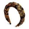 Rapunzel HeadbandCherubs Black in Fil Coup&eacute;
