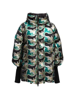 Reversible St. Moritz JacketSpritz Verde in Jacquard