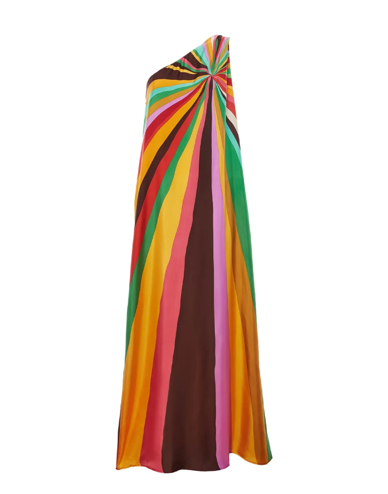Roy DressRainbow in Twill Silk