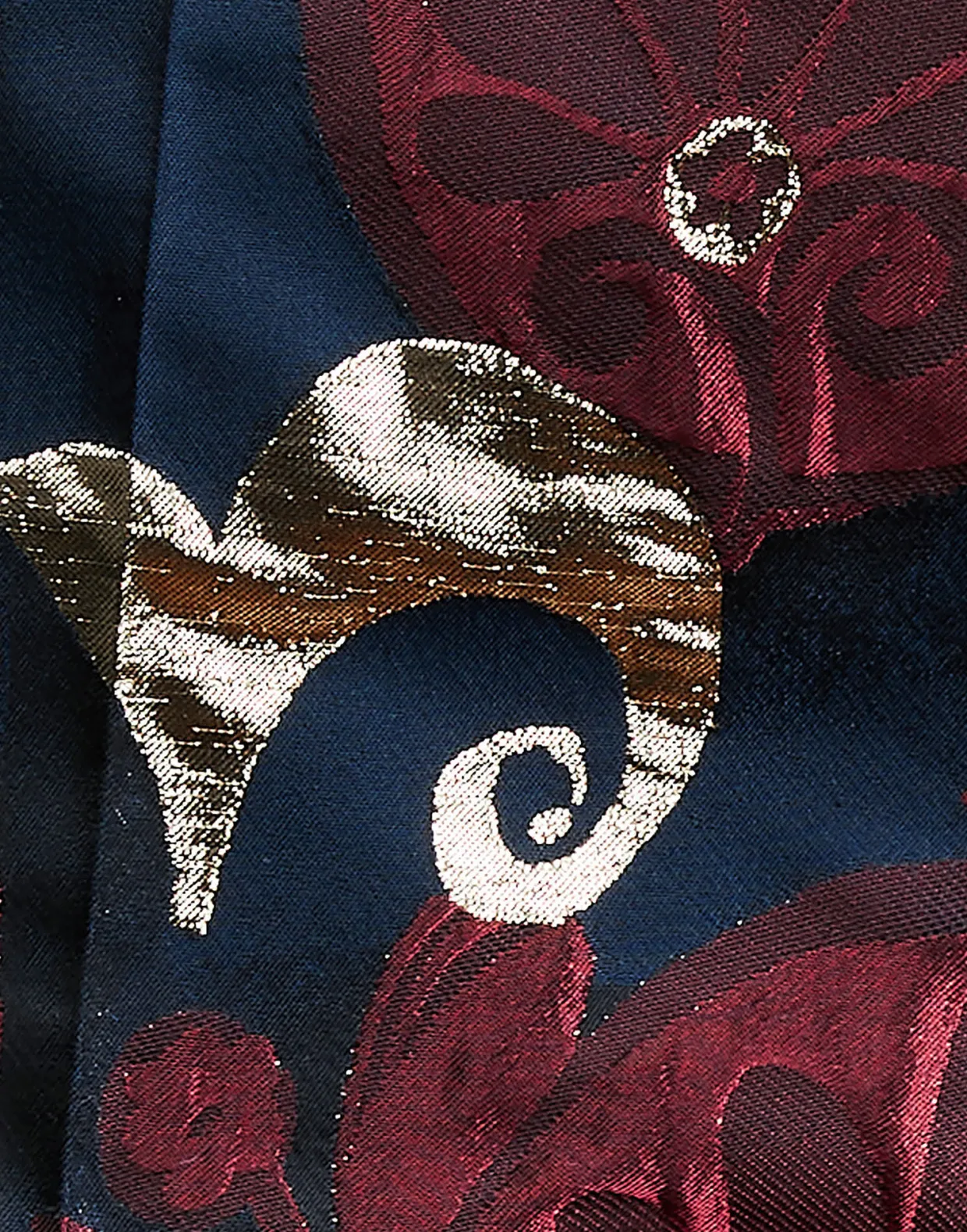 Saturday Night PantsMoonflower Gold in Jacquard