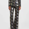 Saturday Night PantsSpritz Blu in Jacquard