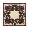 Silk FoulardCorsini Plac&eacute;e Cream in Silk Wool