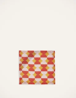 Small Napkins Set Of 4Mezzaluna Mix in Linen