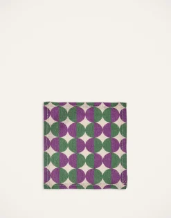 Small Napkins Set Of 4Mezzaluna Mix in Linen