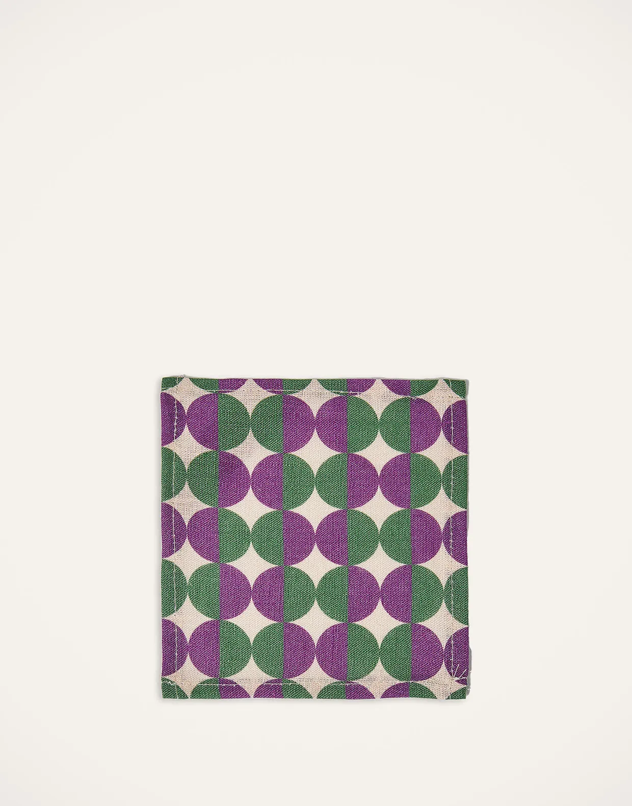 Small Napkins Set Of 4Mezzaluna Mix in Linen