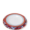 Soup And Dinner Plates SetRoman Holiday Vino in Porcelain