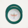 Soup Plates Set Of 2Libellula in Porcelain