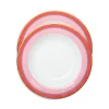 Soup Plates Set Of 2Rainbow Rose in Porcelain
