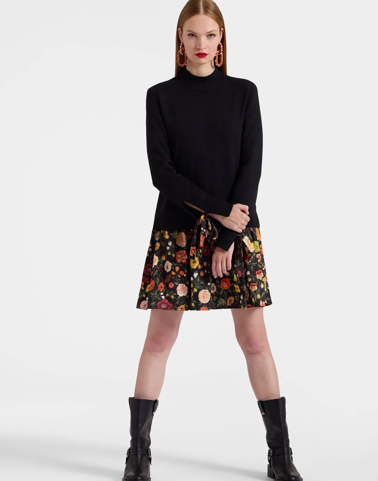Sporty DressBotticelli Black in Twill