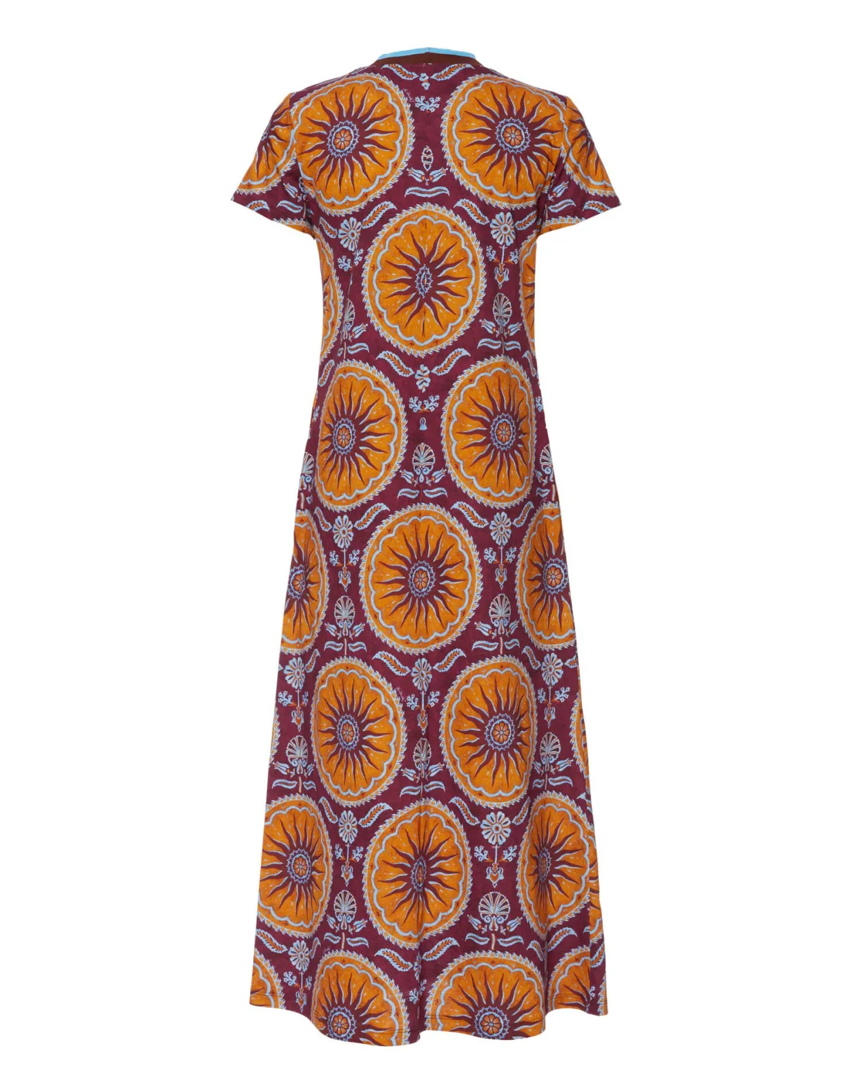 Sporty Swing DressSovereign Purple in Cotton Jersey