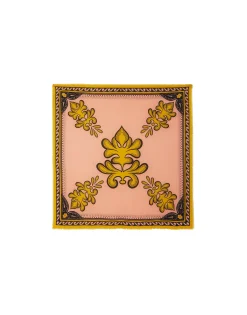 Square ScarfHerald Fuchsia in Modal Silk
