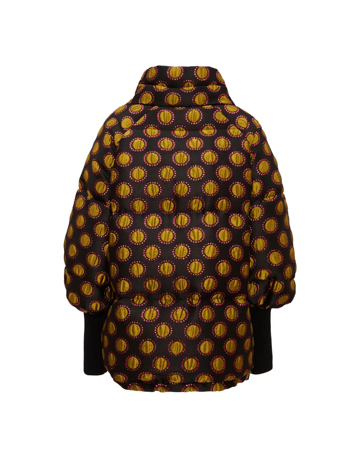 St. Moritz Reversible JacketWinter Sun Black in Jacquard