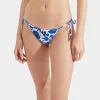 String Bikini BottomWildbird Blu in Lycra