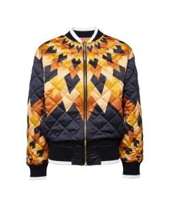Suki JacketEgyptian Sun Placée Gold in Quilted Twill