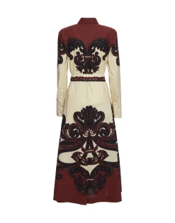 Sundowner DressCorsini Placée Cream in Cotton Poplin