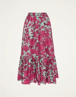 Sunset SkirtLilium Purple in Summer Poplin