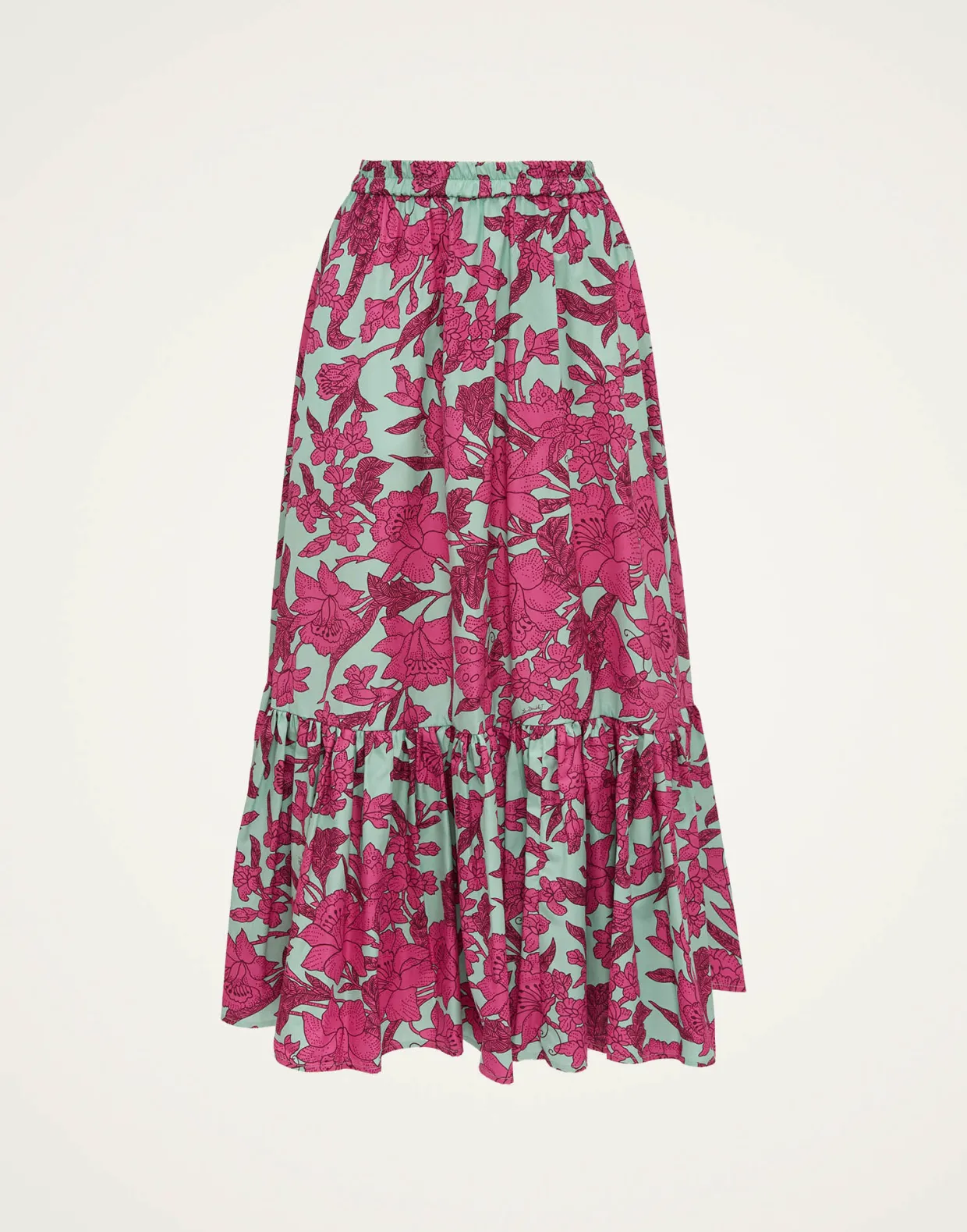 Sunset SkirtLilium Purple in Summer Poplin