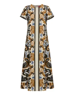 Super Swing DressCorsini Cream in Jacquard