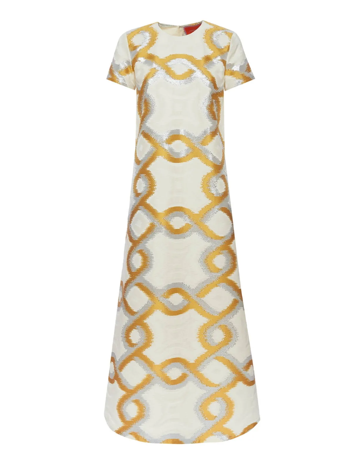 Super Swing DressTackle Gold in Jacquard