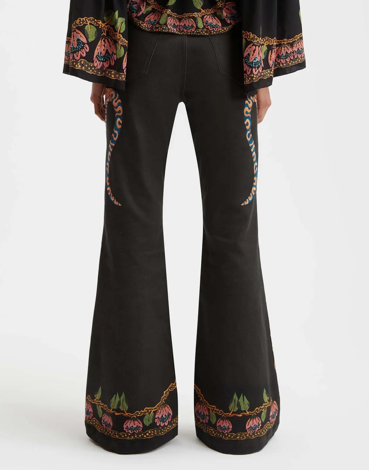 Superflare JeansEve Black in Denim