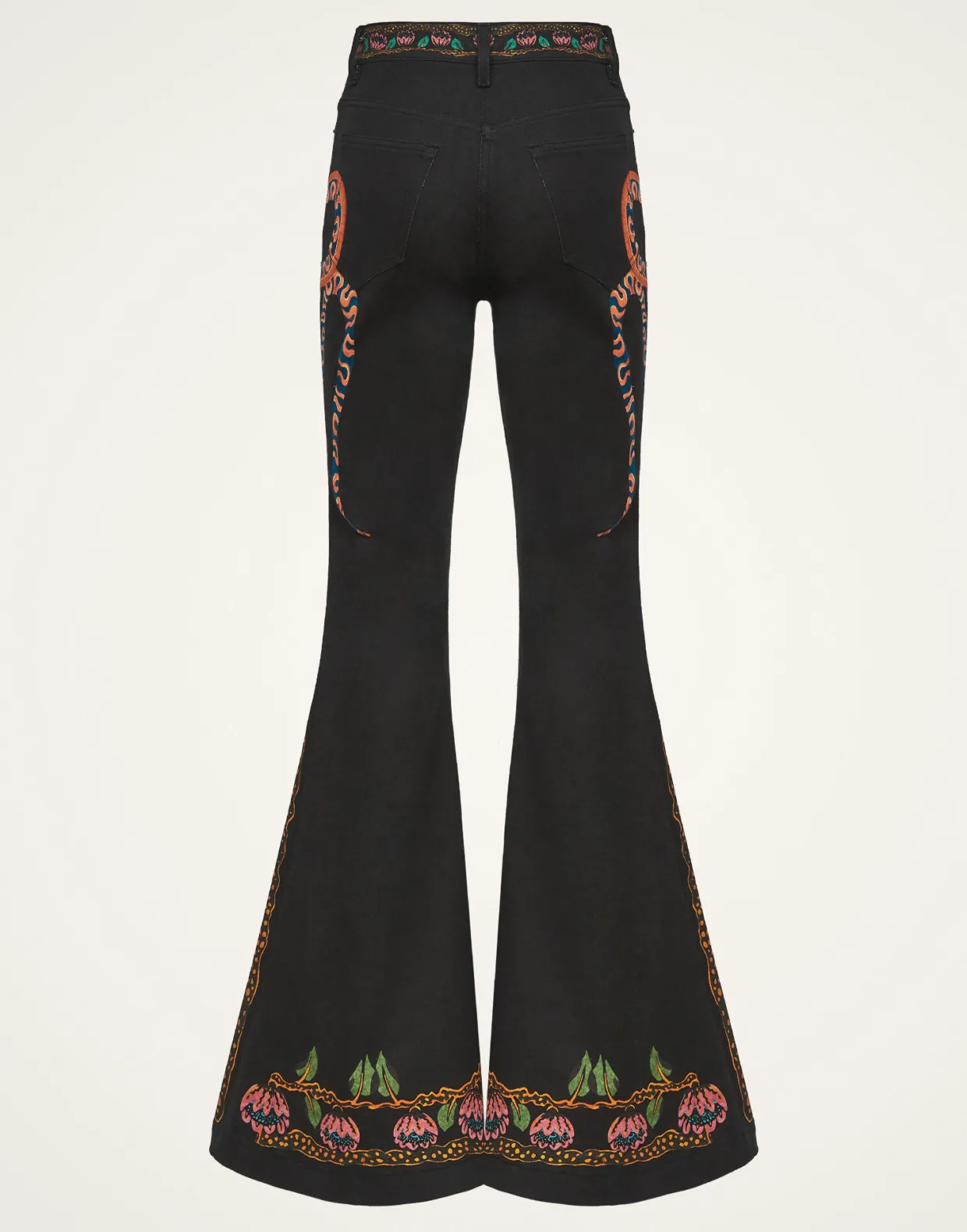 Superflare JeansEve Black in Denim