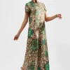 Swing DressAnemone Pink in Twill Silk