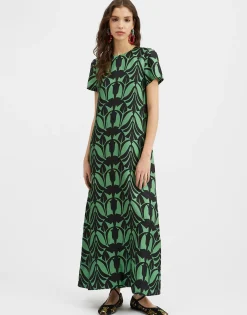 Swing DressPapyrus in Silk Twill