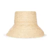 The Ombra HatSolid Ivory in Raffia