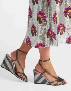 The Weekend WedgeAnthracite in Faux Python