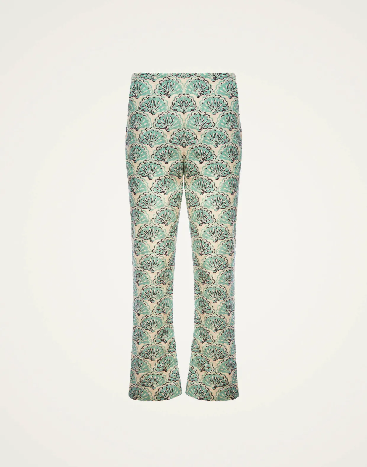 Torero PantsFans Mint in Shot Cotton