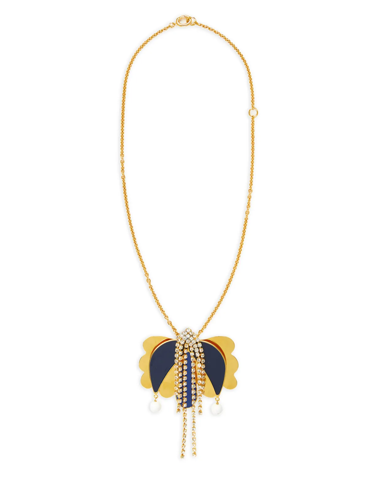 Tulip NecklaceOro Blu in Bras