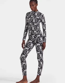 TurtleneckAperol Black & White in Skinny Jersey