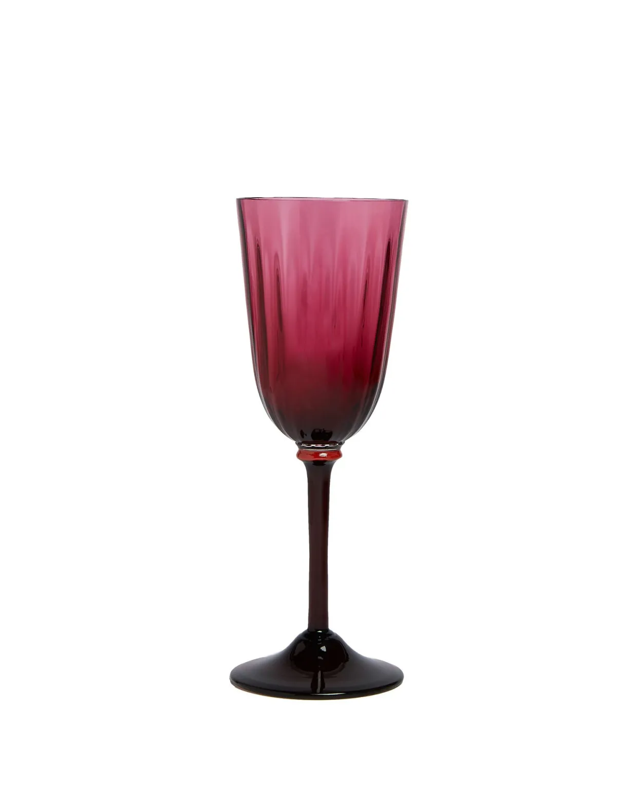 Wine Glass Set of 4Rainbow in Murano Glass