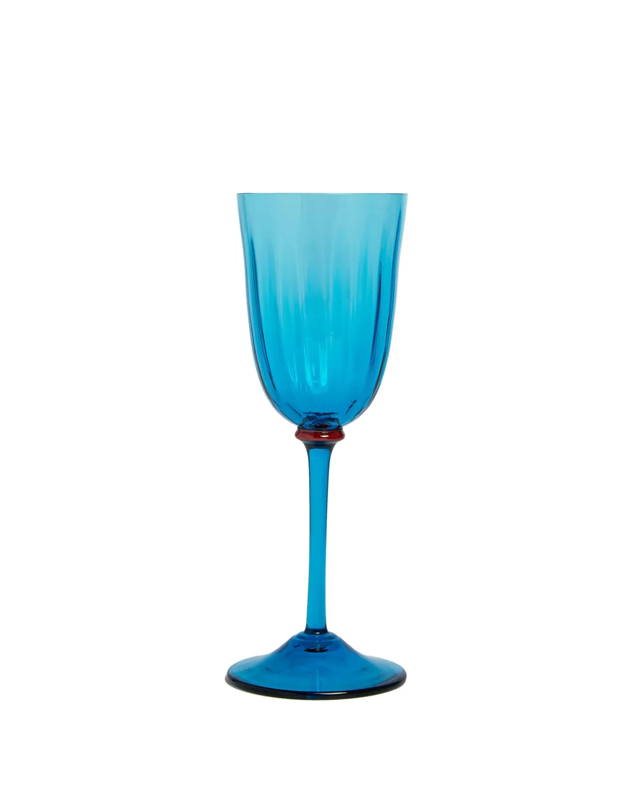 Wine Rainbow Glasses Set Of 8Rainbow in Murano Glass