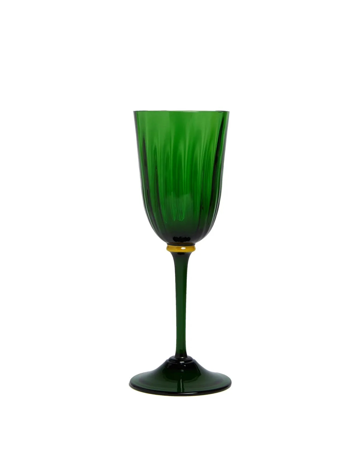 Wine Rainbow Glasses Set Of 8Rainbow in Murano Glass