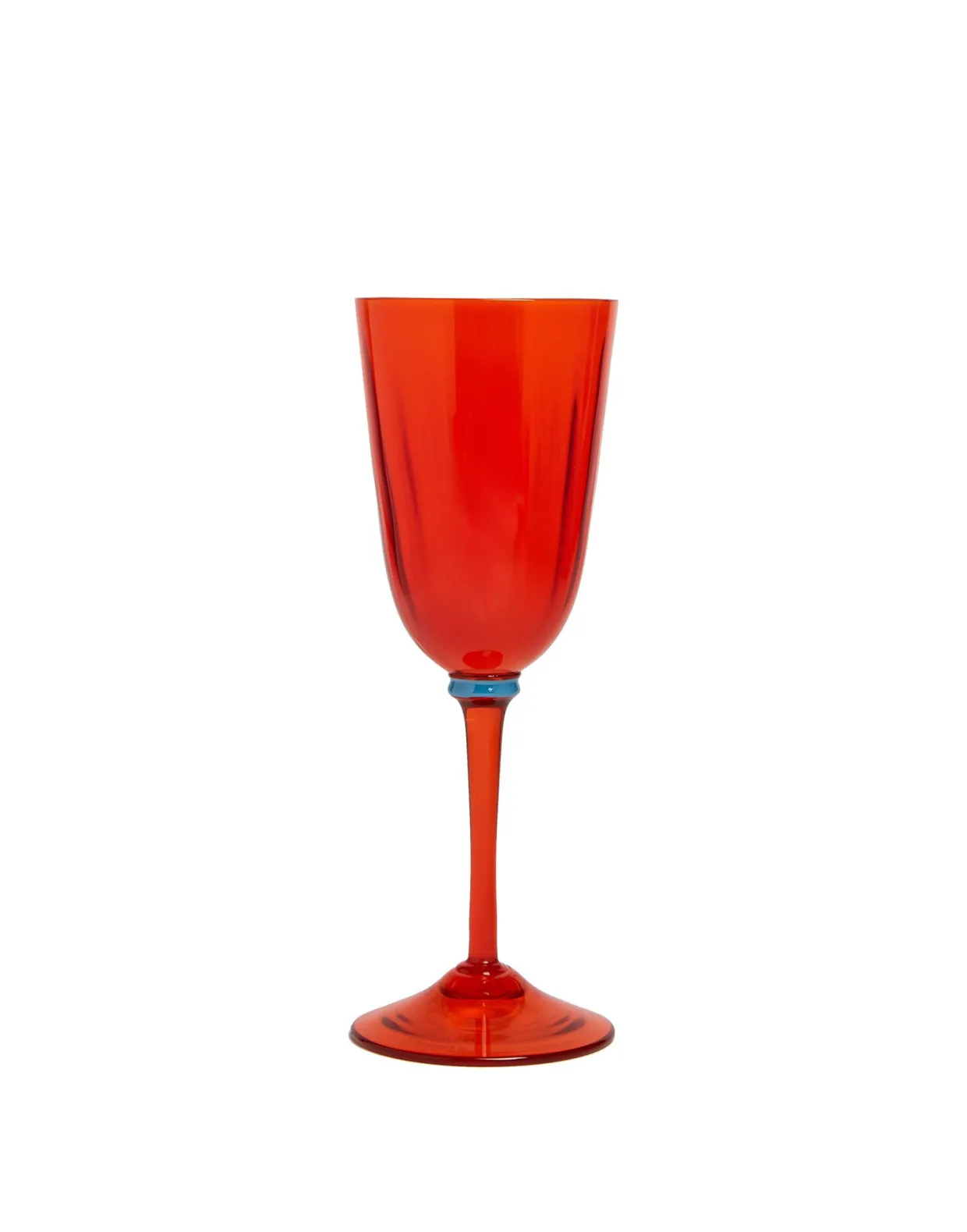 Wine Rainbow Glasses Set Of 8Rainbow in Murano Glass